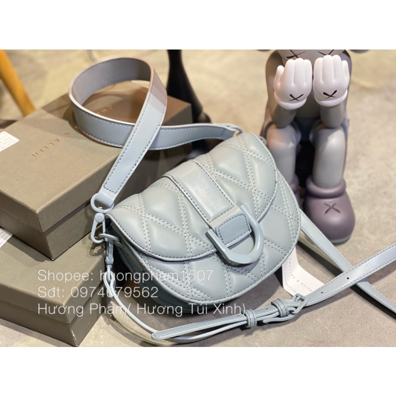 TÚI CÊ NỜ KA BÁN NGUYỆT HAI DÂY ĐEO SIZE 19