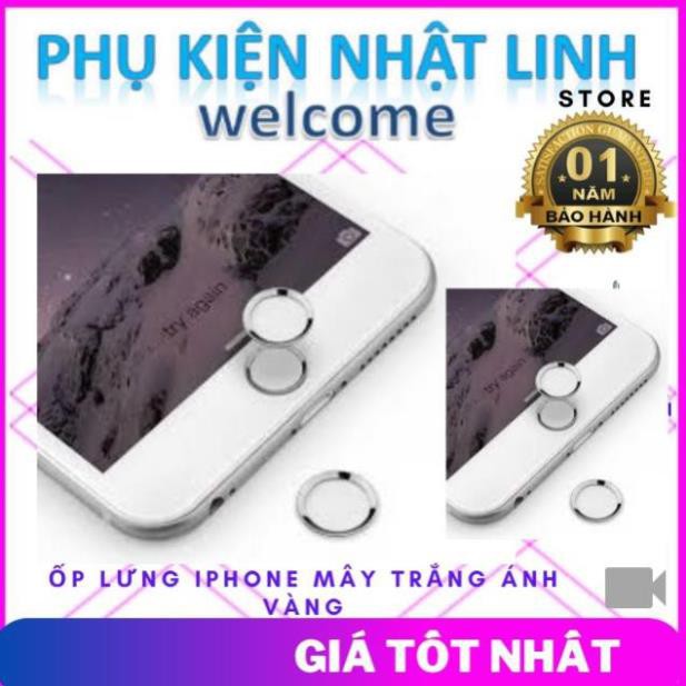 Nút Home Giả  Trắng Đen Cho iPhone 5/5S/6/6S/6Plus/6SPlus/7/7Plus