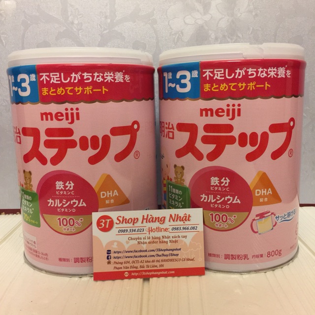 Sữa MEIJI số 1-3 800g nội địa Nhật Bản