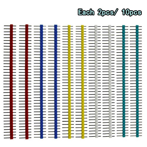 Phụ kiện cắm dây đầu đực cái chuẩn PCB JST cho Arduino 40 pin 1x40 2.54