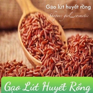 1kg Gạo Lứt Huyết Rồng Hữu Cơ 100%- Nông sản quê hương