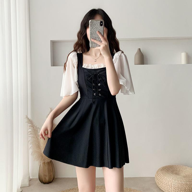 Tủ đựng & Hộp lưu trữÁo tắm một mảnh nước nóng màu đỏ lưới xẻ tà kiểu mới mini siêu tiên có suối 20 < | BigBuy360 - bigbuy360.vn