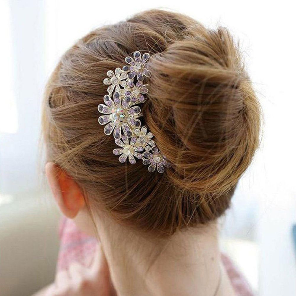 Trâm Cài Tóc Đính Đá Thời Trang Cho Nữ