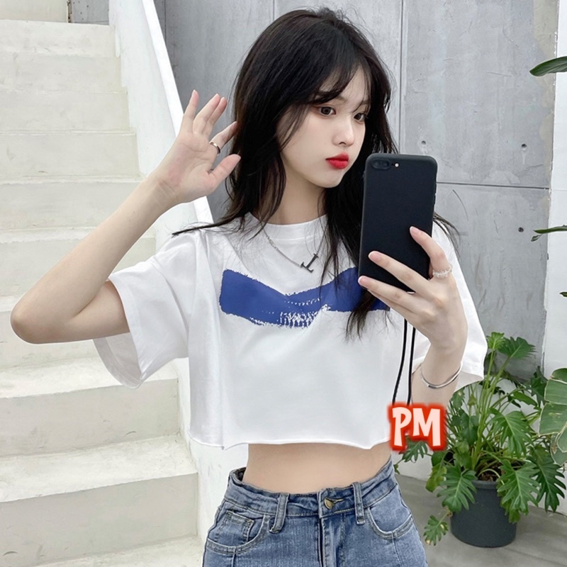 Áo croptop vệt ngực PM11