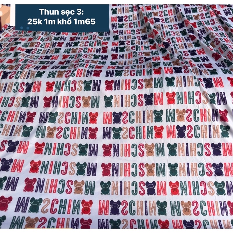 Vải thun may ga giường