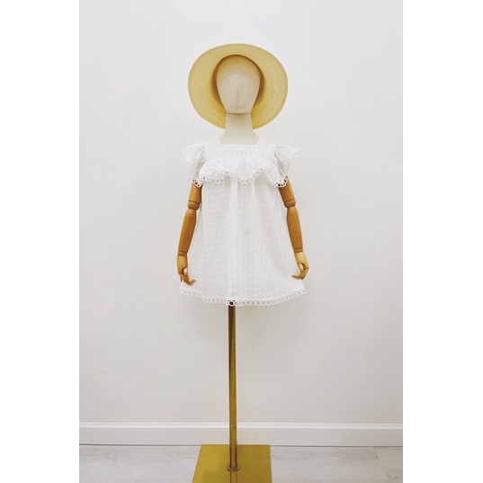 VÁY XOÈ CHO BÉ GÁI, VÁY BABYDOLL CỔ VUÔNG BÈO CHO BÉ GÁI SIZE 9-20KG