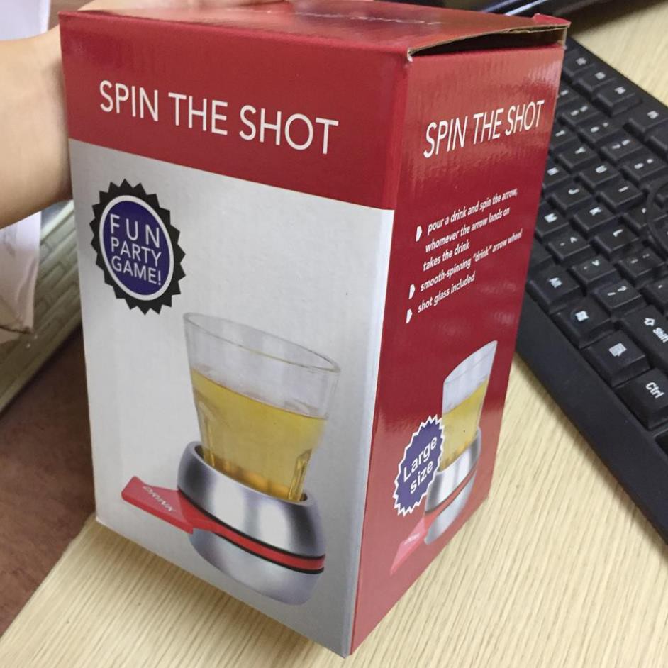 Vòng quay uống rượu vui nhộn