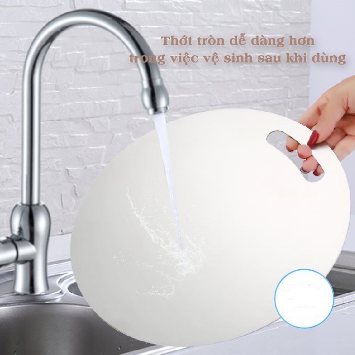 Thớt nhựa tròn Việt Nhật 3 size kháng khuẩn bền đẹp BH:5800/5801/5802