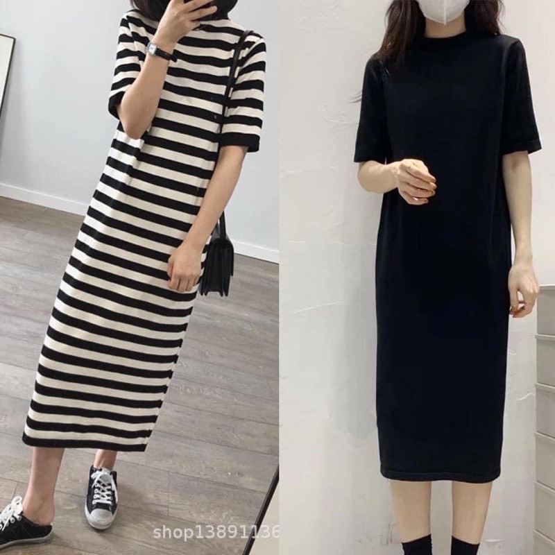 Váy len basic các loại