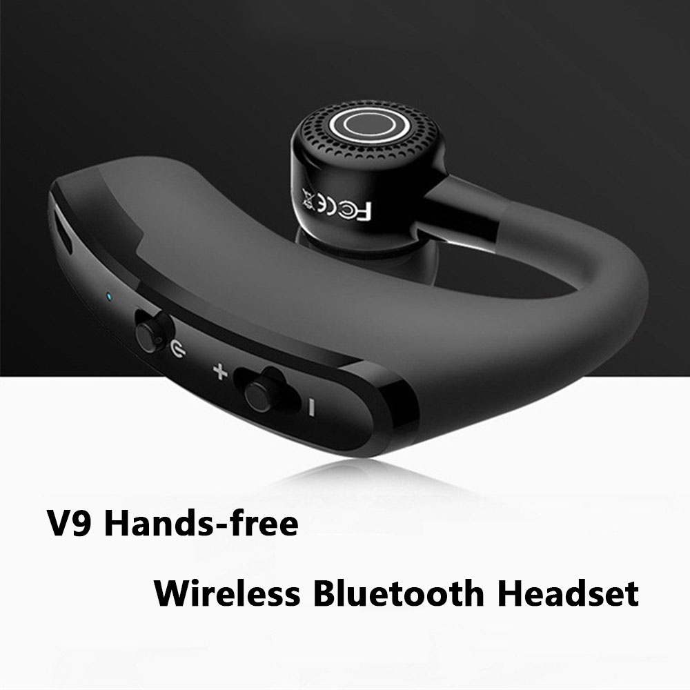 Tai Nghe Bluetooth V9 Phong Cách Doanh Nhân Cho iphone Samsung