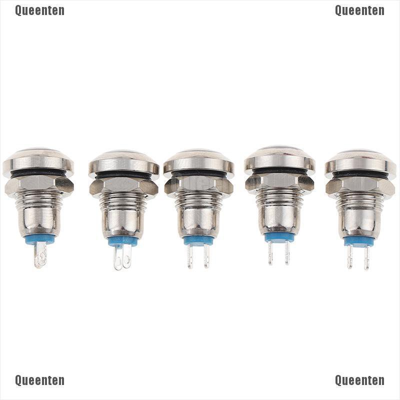 Nút nhấn công tắc bằng kim loại mini 8mm