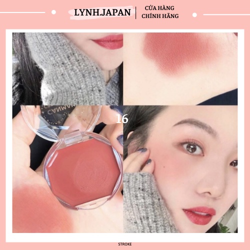 Má hồng kem Canmake Cream Cheek 16 17 21 Nhật Bản LYNHJP