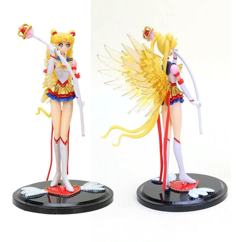 SAILOR MOON 1 Mô Hình Thủy Thủ Mặt Trăng Trang Trí Bánh Kem