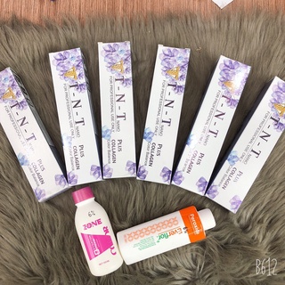 Combor bộ sản phẩm màu nhuộm không tẩy TNT siêu Hot , tặng kèm oxi trợ nhuộm 100ml