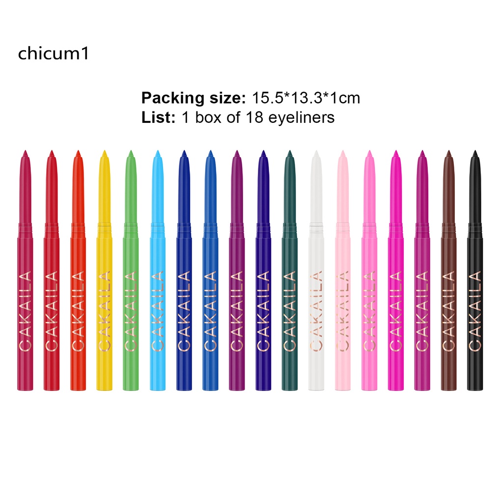 Bút kẻ mắt 18 màu sắc tùy chọn
 | BigBuy360 - bigbuy360.vn