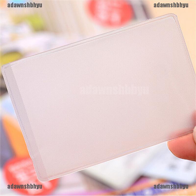 Set 10 Vỏ Nhựa PVC Đựng Thẻ ID / Danh Thiếp