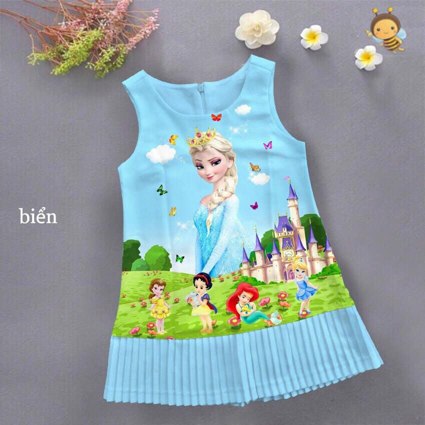 Đầm Elsa 3D