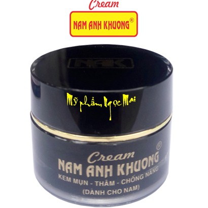 Kem dưỡng da cho nam tri mụn thâm trắng da liền sẹo rỗ Nam Anh Khương 12g