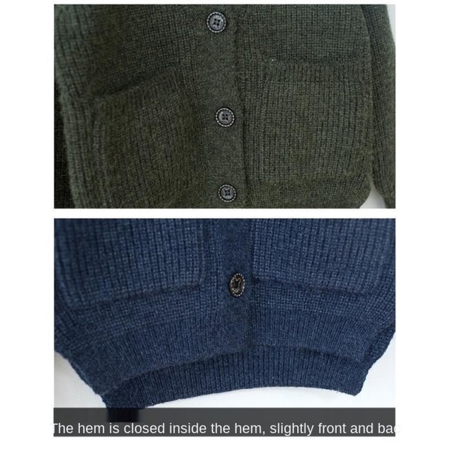 Áo Khoác cardigan Dệt Kim Cổ Trái Tim Cho Bé