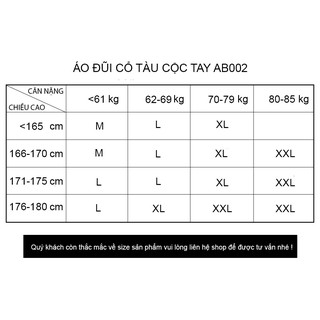 Áo thun cổ trụ chất đũi mềm mịn