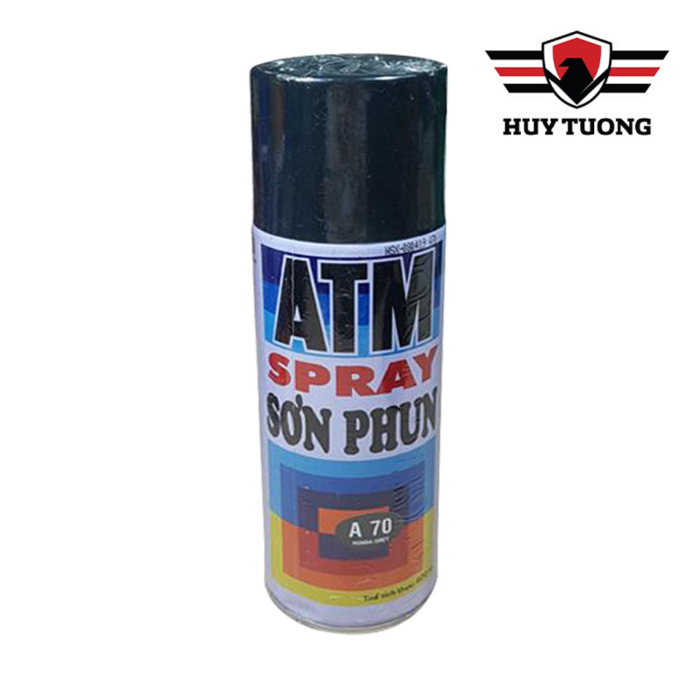 Sơn xịt phun cầm tay 36 màu ATM Spray, sơn xịt xe máy tường nhà không phai - Huy Tưởng