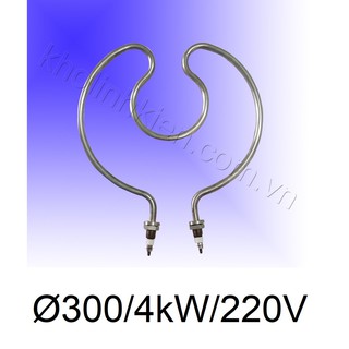 Điện trở nhiệt Điện trở đốt nóng điện trở đun nước thanh nhiệt dây mai so may so Inox hình tim
