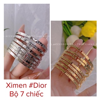 Ximen DI.OR ( bộ 7 chiếc khoá bấm )