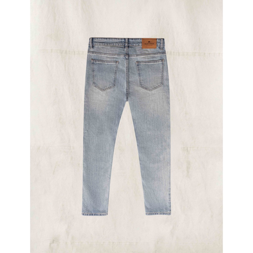 [Mã SRBACK010912 hoàn 20K xu đơn 50K] Quần Jean Nam - Dust | Dustyman | Xanh sáng | Dáng Slim Fit | BigBuy360 - bigbuy360.vn