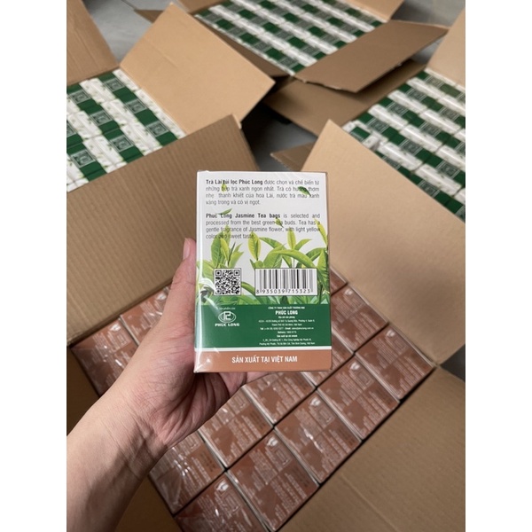 Trà Lài Túi Lọc Phúc Long , hộp 25 túi
