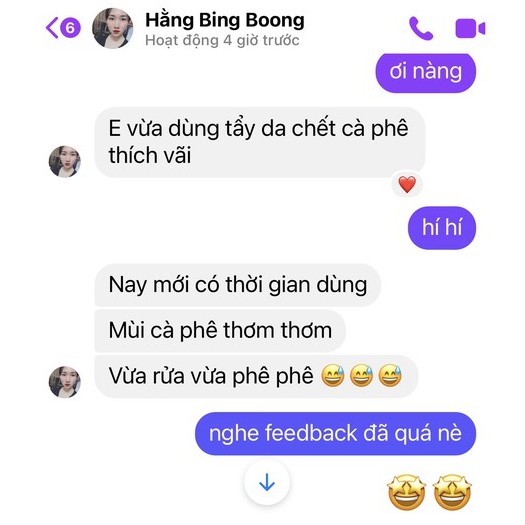 Kem tẩy da chết cà phê Cỏ Cây Hoa Lá - tẩy sạch tế bào chết dạng gel 100g | BigBuy360 - bigbuy360.vn