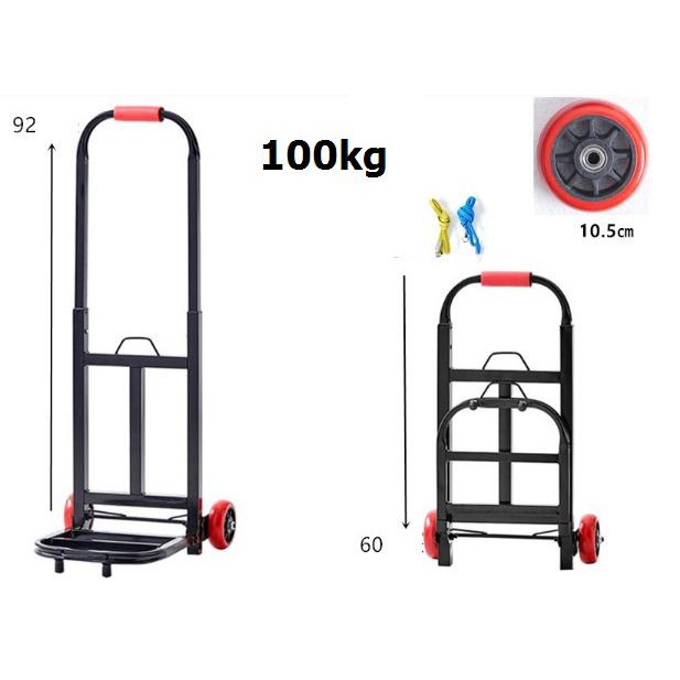 XE KÉO HÀNG TẢI TRỌNG 50KG MÃ MT04203 TẶNG KÈM DÂY CHẰNG