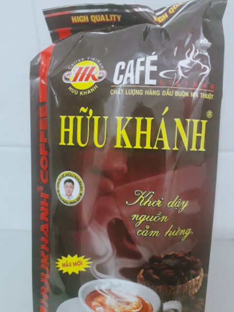 Cà phê pha phin Hữu Khánh gói 500g loại 1