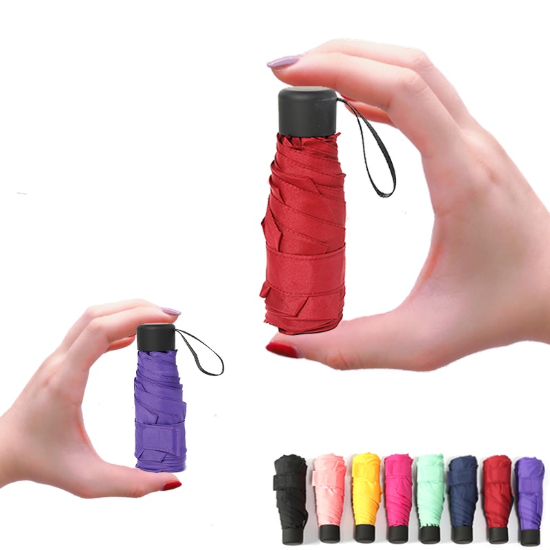 Dù Gấp Mini Nhiều Túi Chống Nước Chống Tia UV Dành Cho Nam Nữ
