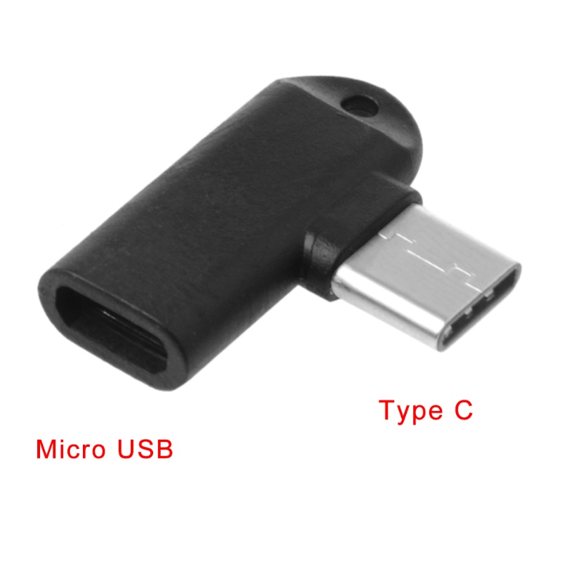 Giắc Chuyển Đổi 2 5cm 0 98in Chuyên Nghiệp 90 Độ micro usb Cái Sang type c Đực