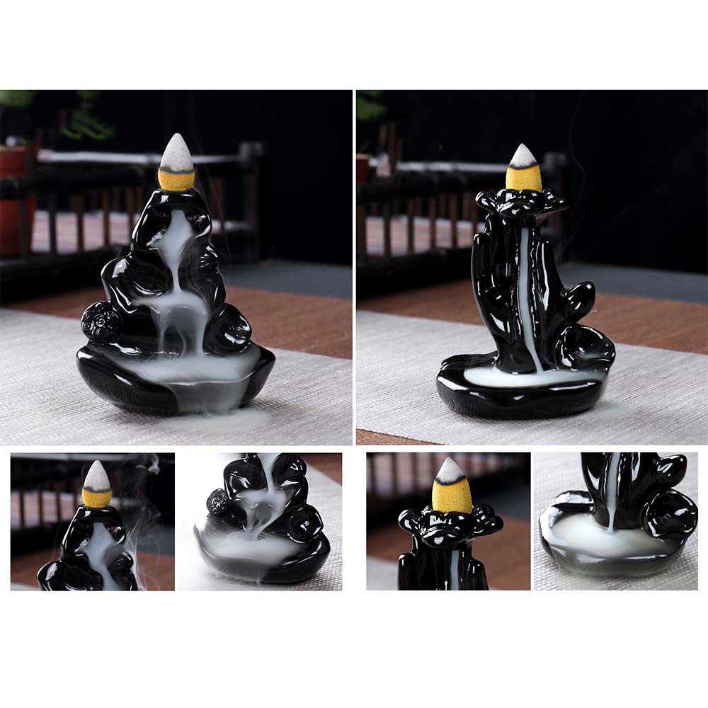 Thác khói trầm hương để bàn tặng 1 nụ trầm hương trang trí phong thủy | BigBuy360 - bigbuy360.vn
