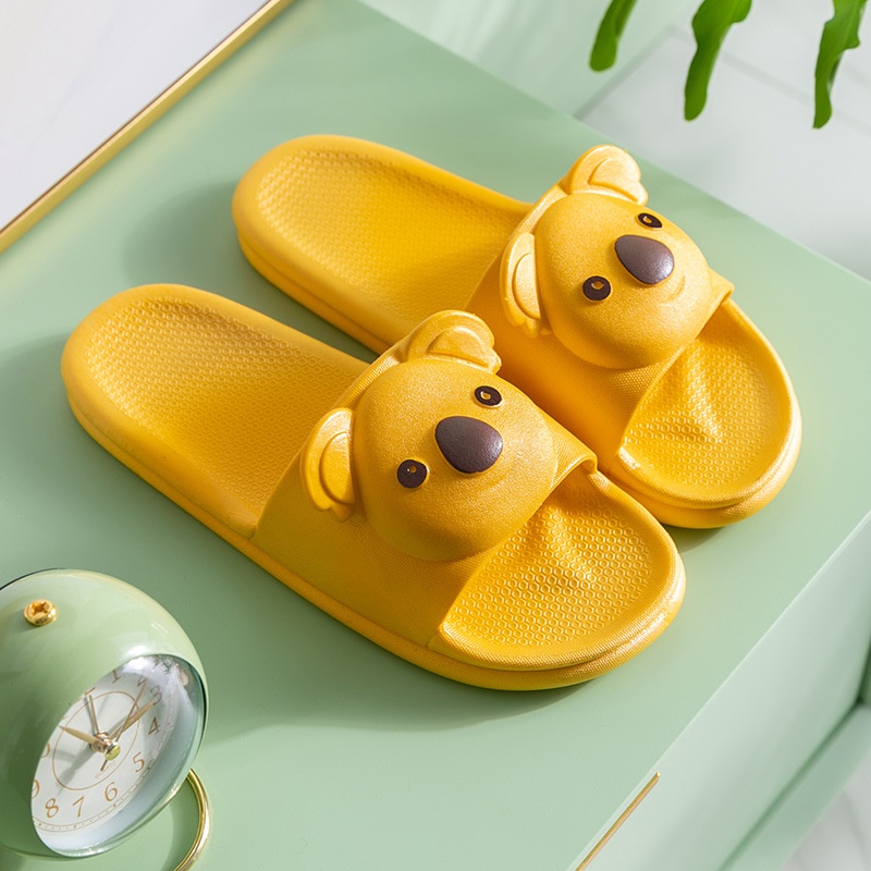 Dép lê quai ngang đúc cho nữ hình gấu túi Coala cute chất cao su siêu nhẹ