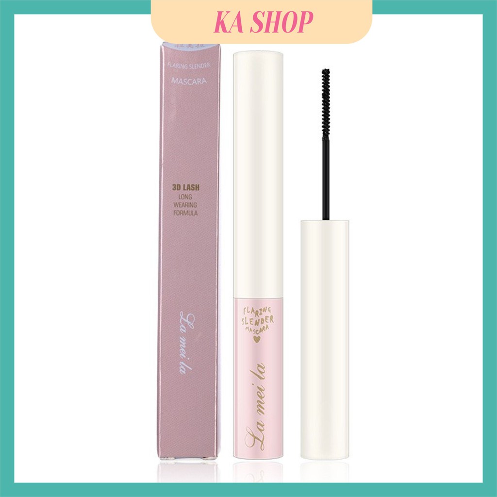 Chuốt Mi 🧡 FREESHIP🧡 Mascara Làm Dài Mi Mascara Siêu Mảnh Lameila Skinny Microcara Vỏ Hồng