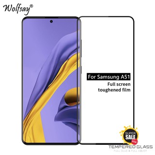 Kính Cường Lực Bảo Vệ Toàn Màn Hình Cho Samsung Galaxy A51