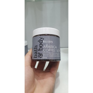Hàng Cao Cấp - Muối Cà Phê Tẩy Tế Bào Chết Bellezon 270g Nguyên Chất
