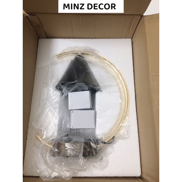 Đèn đốt nến thơm hình cung trăng, vừa các size nến