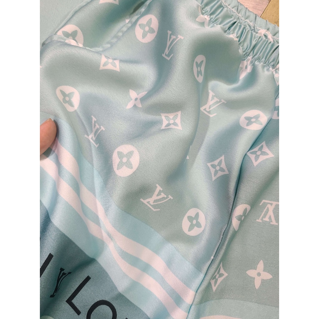 [ẢNH THẬT] ĐỒ BỘ XINH XẮN [Hàng thiết kế] vải lụa satin mềm đẹp