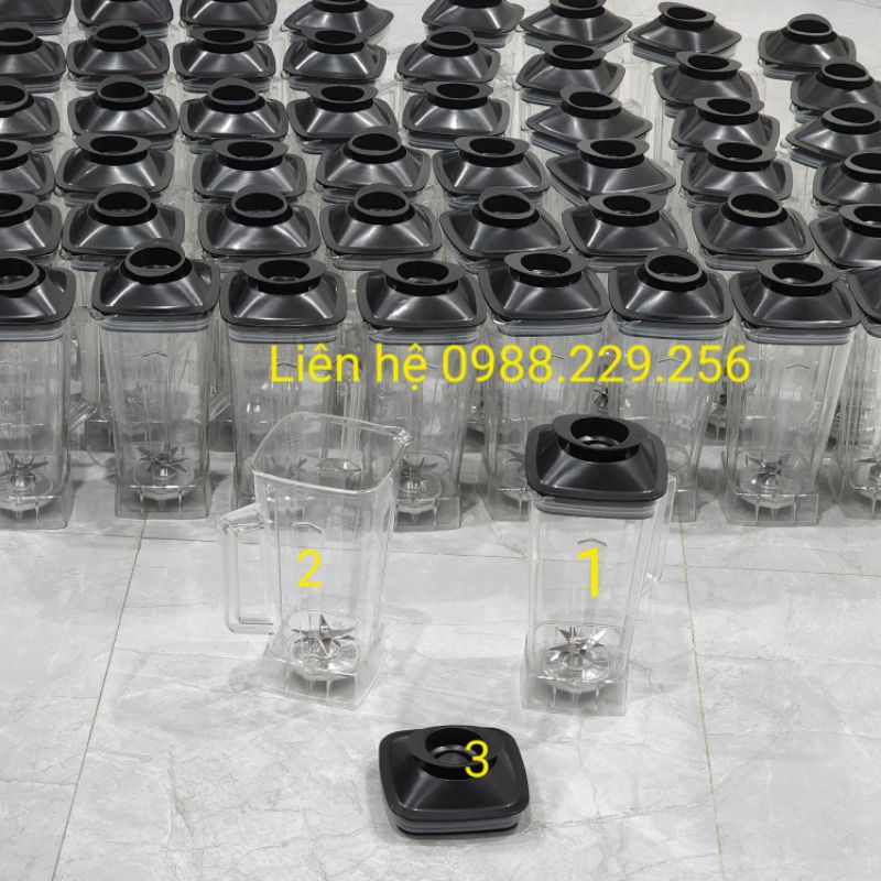 Bộ cối máy xay sinh tố công nghiệp dung tích 2 lít