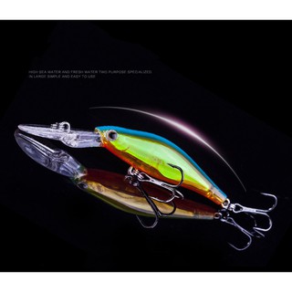 Mồi Câu Cá Giả Bằng Kim Loại 7.3g / 90mm 8 # 0.8-1.5m Kèm Hộp Đựng