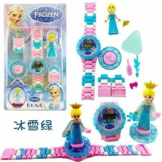 Đồng hồ lắp ráp lego cho bé