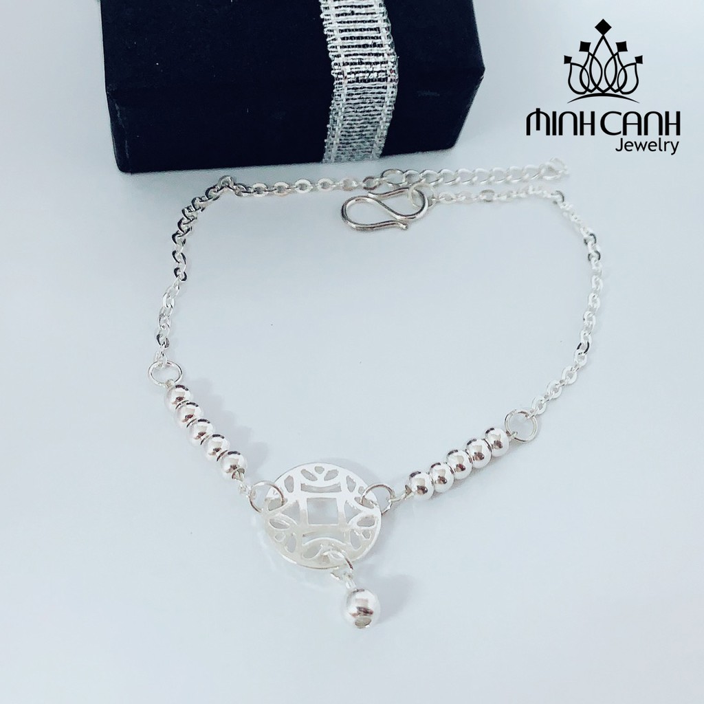 Lắc Tay Kim Tiền Bằng Bạc - Minh Canh Jewelry