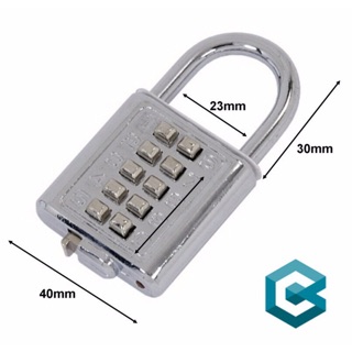 Ổ KHOÁ SỐ BẤM 10 SỐ
