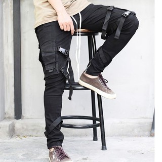 Quần Jogger Kaki Nam Cao Cấp Form Slim Co Giãn Tốt, Dày Dặn, Túi Hộp Cực Chất, Zip Ống Chân Năng Động Thời Trang KG1