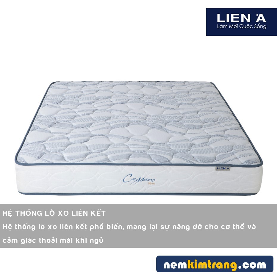 [FREESHIP] Nệm Lò Xo Liên Á Cassaro Firm Cao Cấp - CHÍNH HÃNG, BẢO HÀNH 10 NĂM