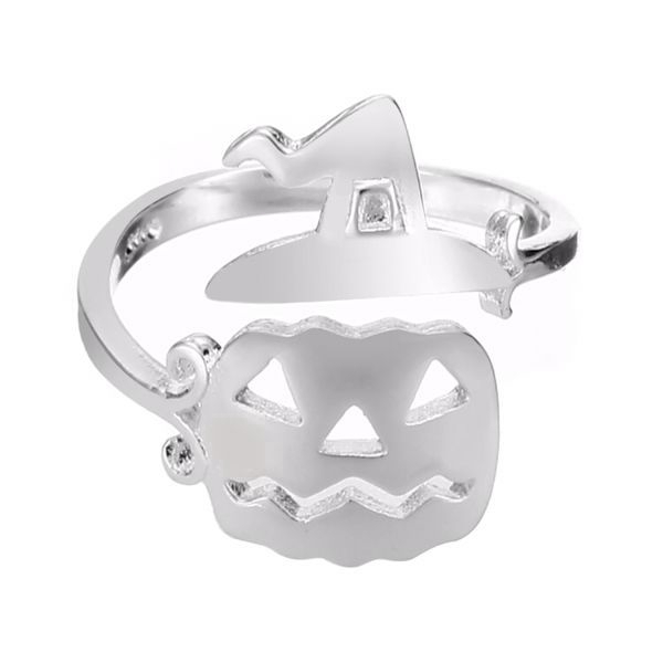 Nhẫn hở hình trái bí đỏ Halloween