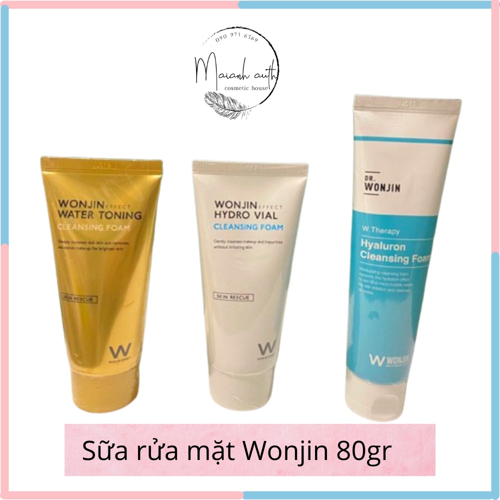 SỮA RỬA MẶT WONJIN CLEANSING FOAM 80ML